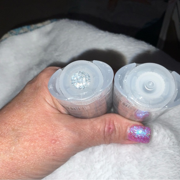 Silver Face Glitter Stick, Sparkle Sequins Holographic Makeup Glitter Stick Set2 - Picture 8 of 16